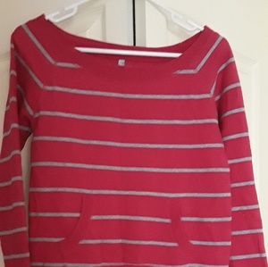Pink Striped Old Navy Sweater